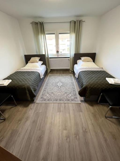 Familienwohnung Naehe Europapark, Messe, Gifiz See Offenburg Dış mekan fotoğraf